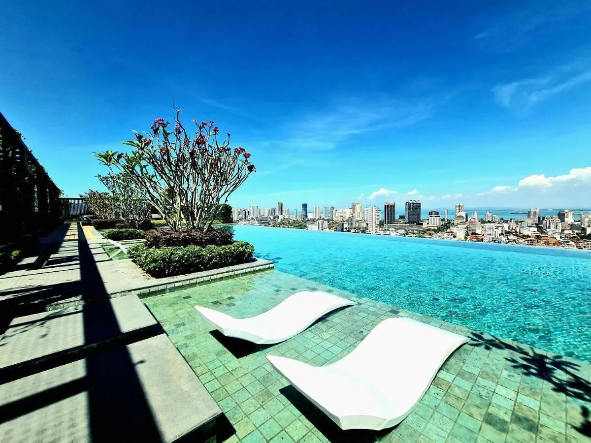 Konukevi Rooftop - Sky Pool - 2Br Premium Homestay - Georgetown 城市 6 Pax